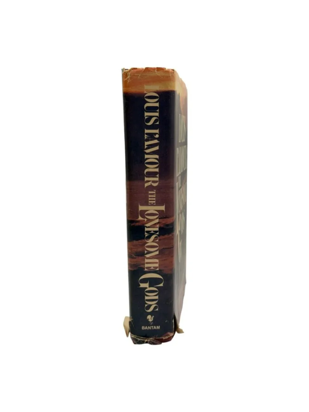Louis LAmour The Lonesome Gods Hardcover Book Dust Jacket Bantam Edition